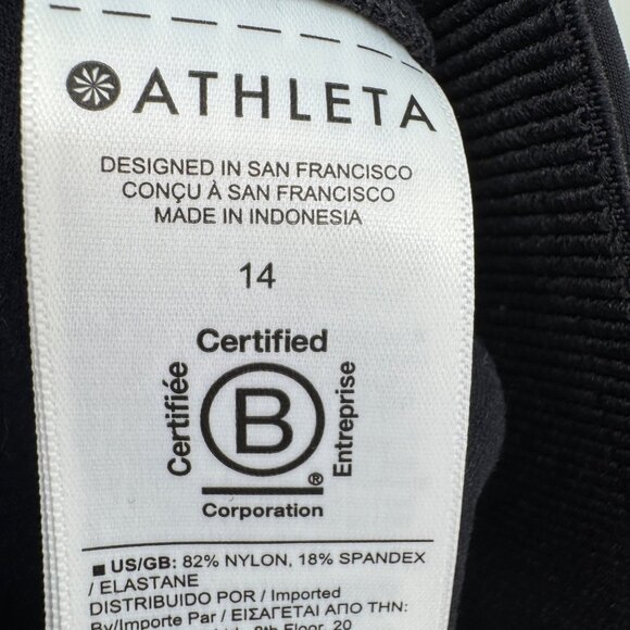 Athlete Glacier High Rise Bootcut Pant woman’s size 14 snow weather outdoors wa - Picture 14 of 16